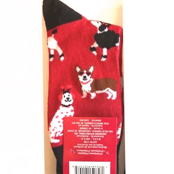 *3/$15* Corgi Frenchie Dalmatian Poodle Dog Socks - Picture 2 of 5